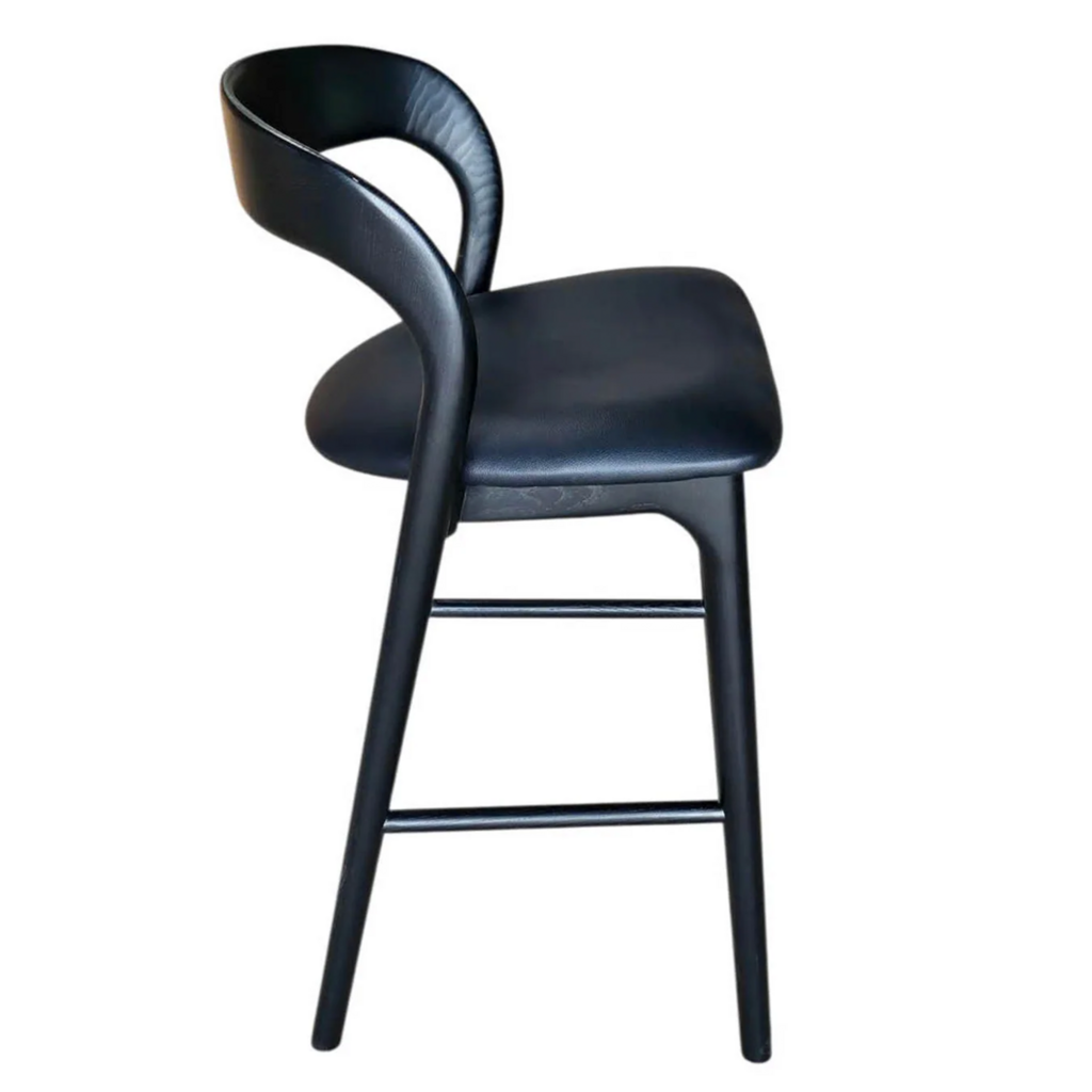 PIPER COUNTER STOOL BLACK