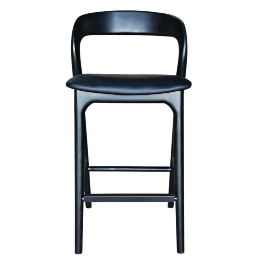PIPER COUNTER STOOL BLACK