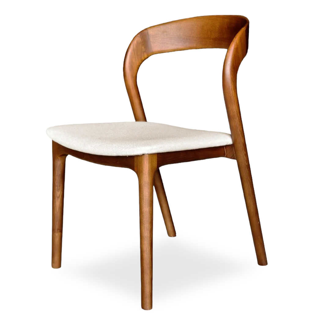 PIPER DINING CHAIR BROWN
