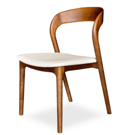 PIPER DINING CHAIR BROWN