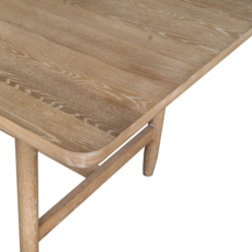 KAELIN DINING TABLE OAK 84"