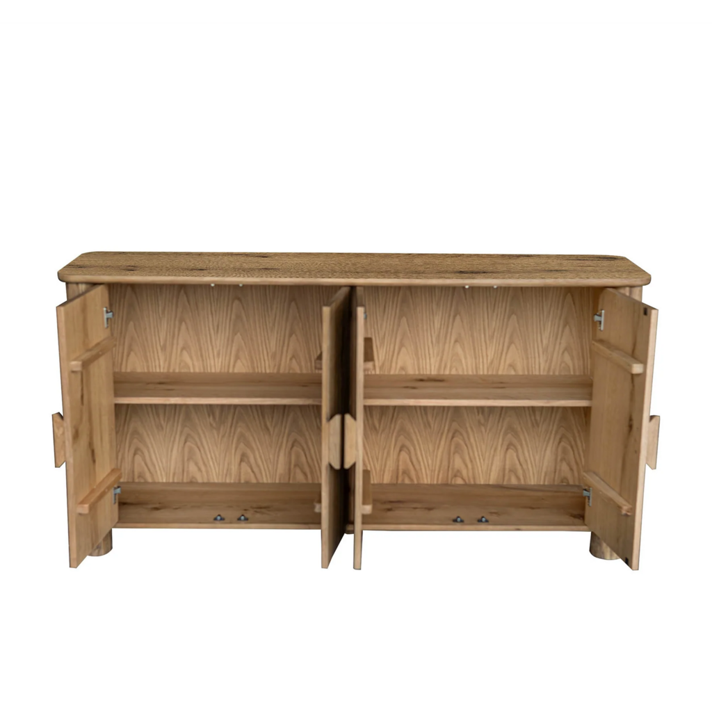 CANYON 4 DOOR SIDEBOARD OAK NATURAL