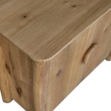 CANYON 2 DOOR CABINET OAK NATURAL