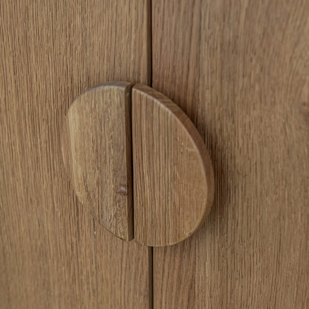 CANYON 2 DOOR CABINET OAK NATURAL