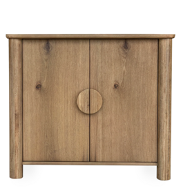 CANYON 2 DOOR CABINET OAK NATURAL