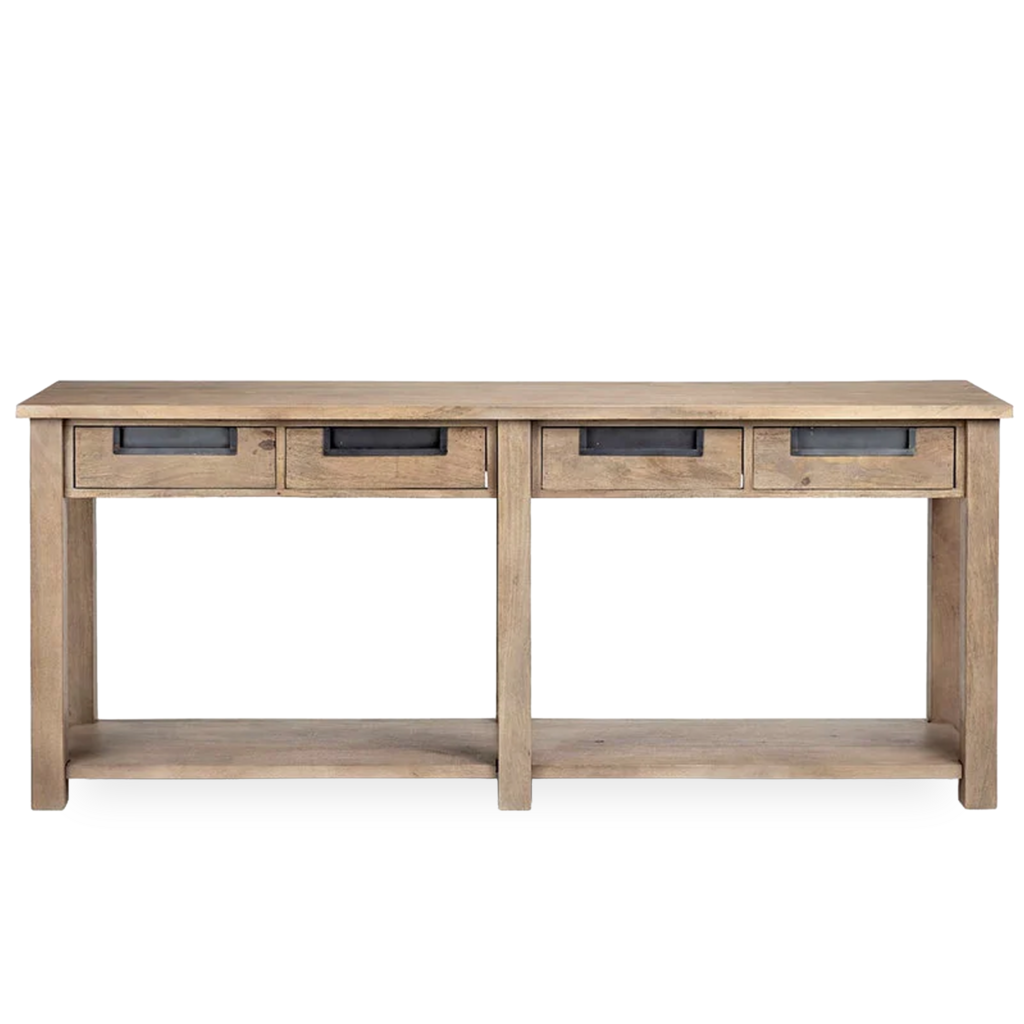 CONNECTICUT 4 DRAWER CONSOLE