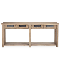 CONNECTICUT 4 DRAWER CONSOLE