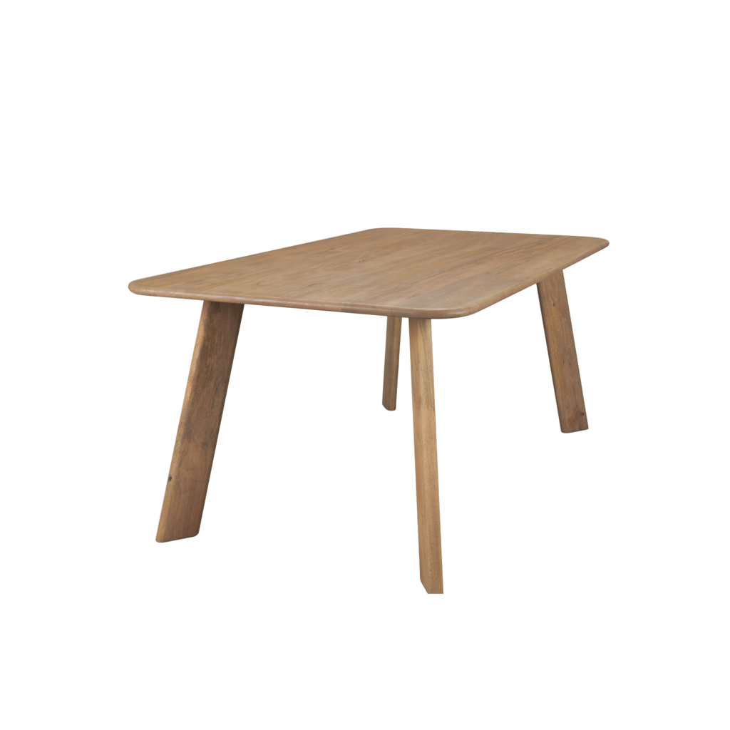 FINN DINING TABLE 72" SMOKED NATURAL