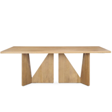 ETIQUETTE DINING TABLE 84" NATURAL