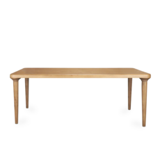 MERCER DINING TABLE 84" SMOKED NATURAL