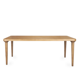 MERCER DINING TABLE 84" SMOKED NATURAL