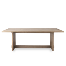 ARRIVAL DINING TABLE 84" SMOKED