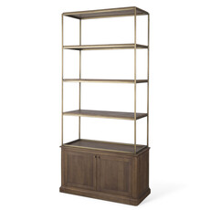 BOXER 2-DOOR DISPLAY BOOK SHELF