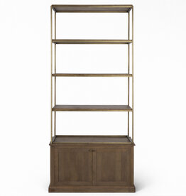 BOXER 2-DOOR DISPLAY BOOK SHELF