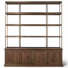 BOXER 4-DOOR DISPLAY BOOK SHELF