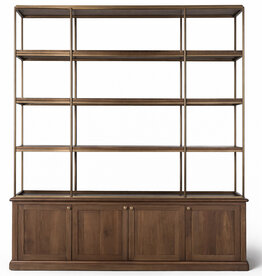 BOXER 4-DOOR DISPLAY BOOK SHELF