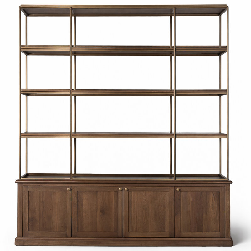 BOXER 4-DOOR DISPLAY BOOK SHELF