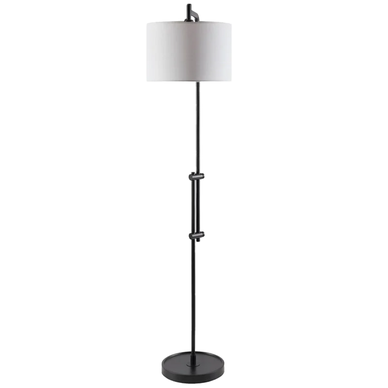 BIRMINGHAM FLOOR LAMP BLACK