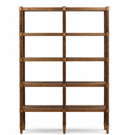 THREADLINE DISPLAY AND BOOK SHELF