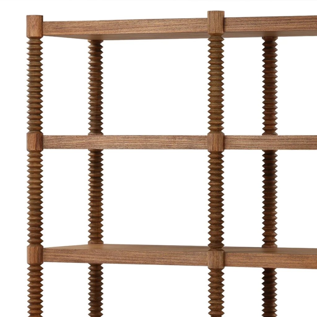 THREADLINE DISPLAY AND BOOK SHELF