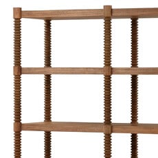 THREADLINE DISPLAY AND BOOK SHELF