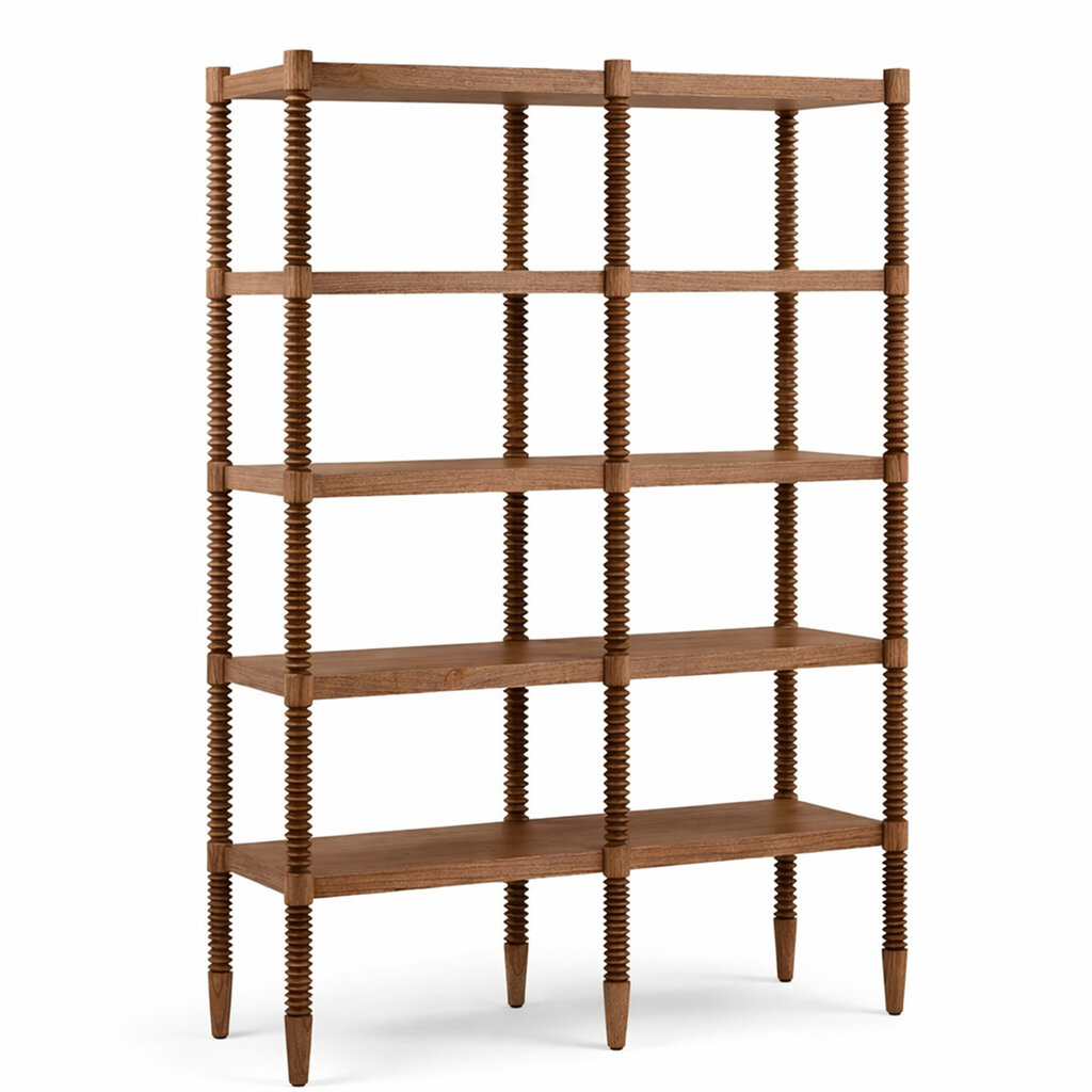 THREADLINE DISPLAY AND BOOK SHELF