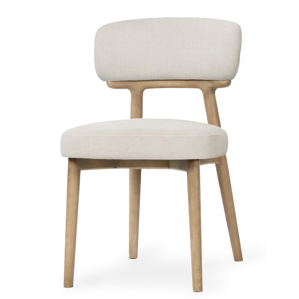 RENZO DINING CHAIR IVORY