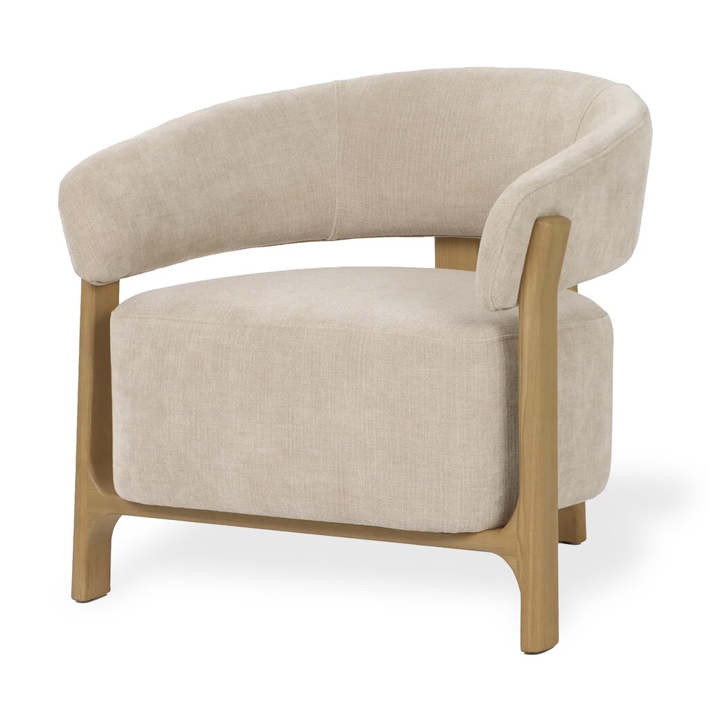 ORLA LOUNGE CHAIR IVORY