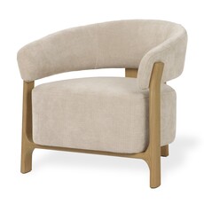 ORLA LOUNGE CHAIR IVORY
