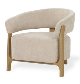 ORLA LOUNGE CHAIR IVORY