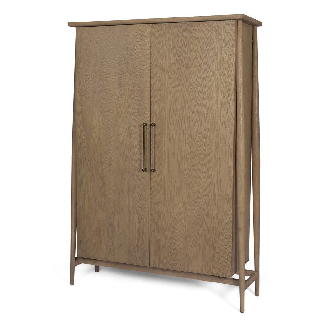 HOLLIS 2-DOOR CABINET OAK