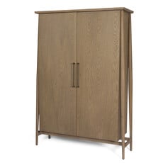 HOLLIS 2-DOOR CABINET OAK
