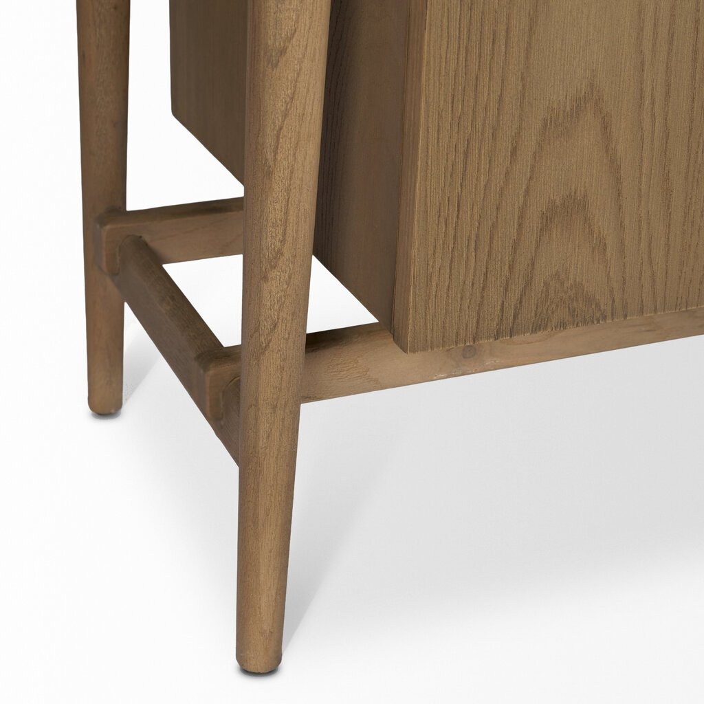 HOLLIS 2-DOOR CABINET OAK