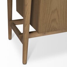 HOLLIS 2-DOOR CABINET OAK
