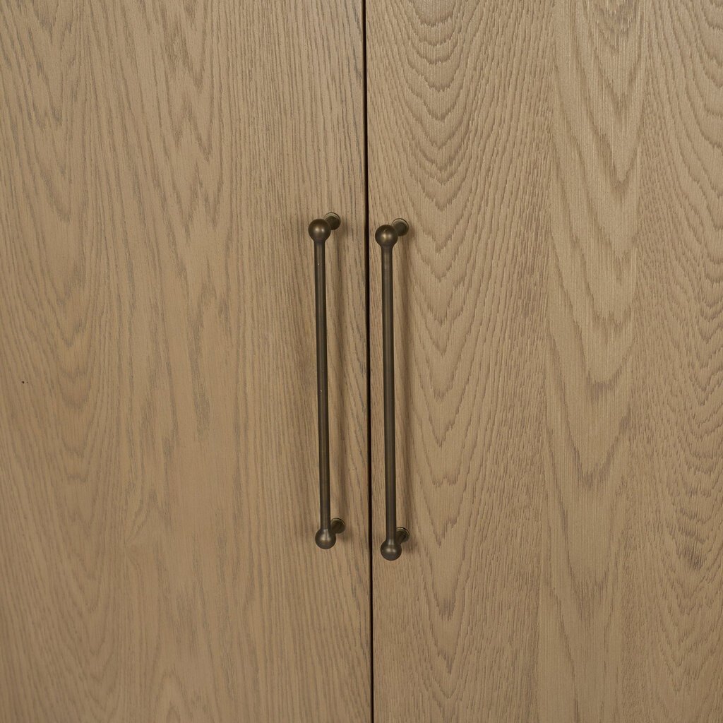 HOLLIS 2-DOOR CABINET OAK