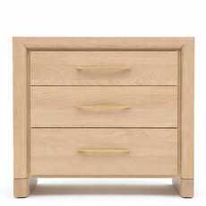SOLAIRE 3-DRAWER NIGHTSTAND LARGE 28.5"