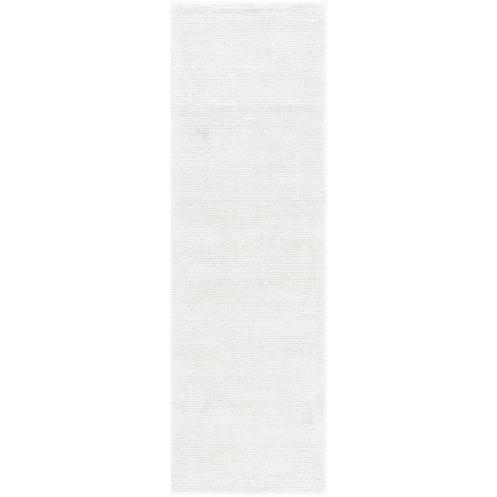 REMERGE RIBBED RUNNER 3' X 10' IVORY