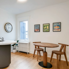 MARLON DINING TABLE ROUND 35"