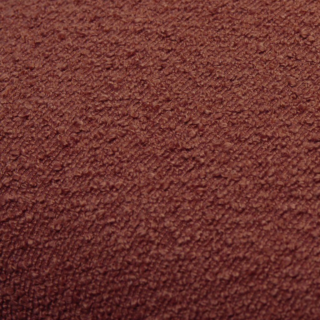 TEXTURAL PILLOW  DOWN FILLED 22" BRICK RED