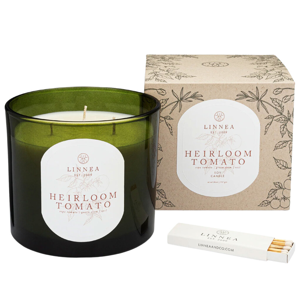 HEIRLOOM TOMATO - LINNEA Three Wick Candle