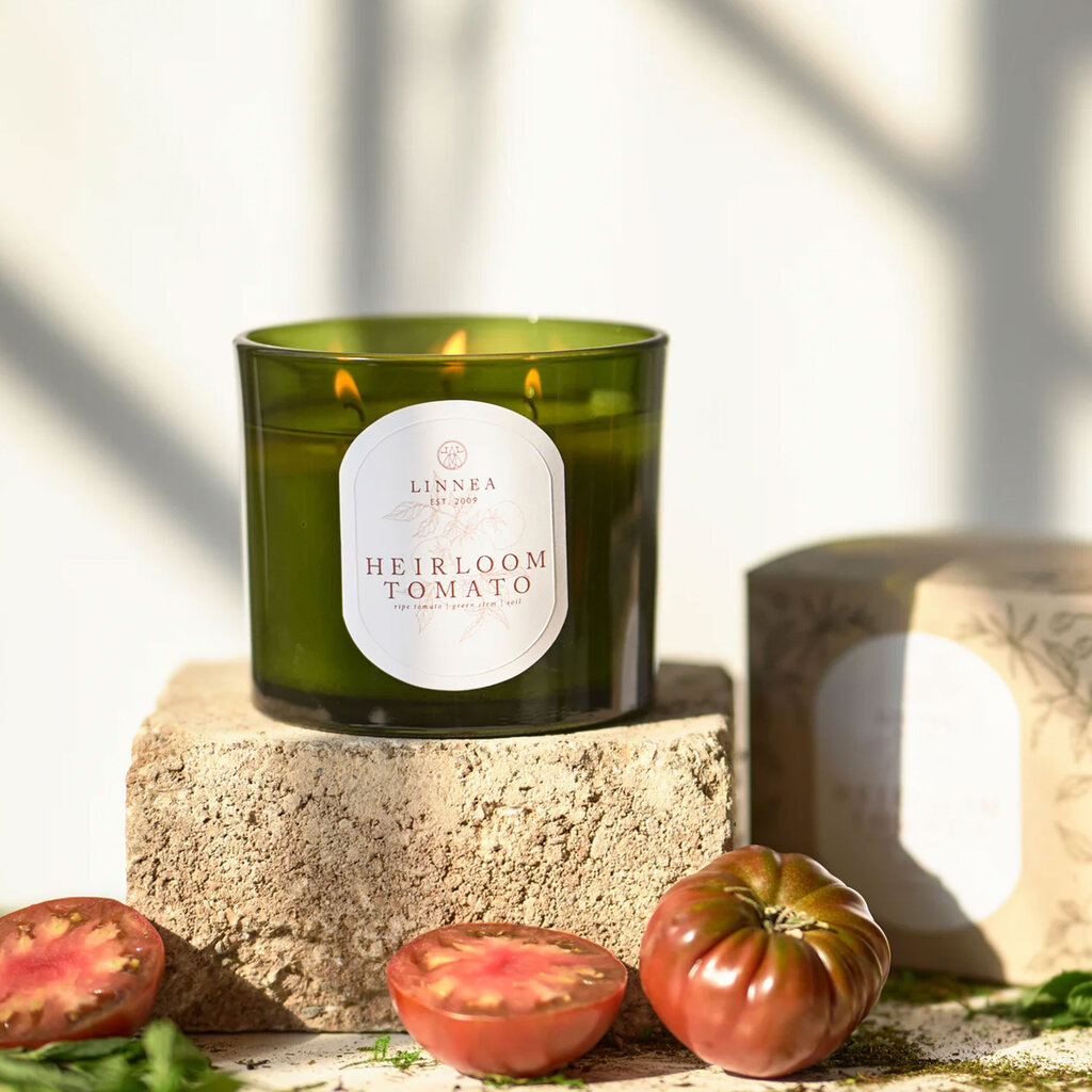 HEIRLOOM TOMATO - LINNEA Three Wick Candle