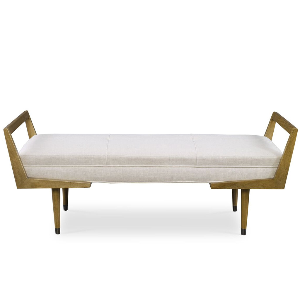 DACHSUND BENCH OFF WHITE