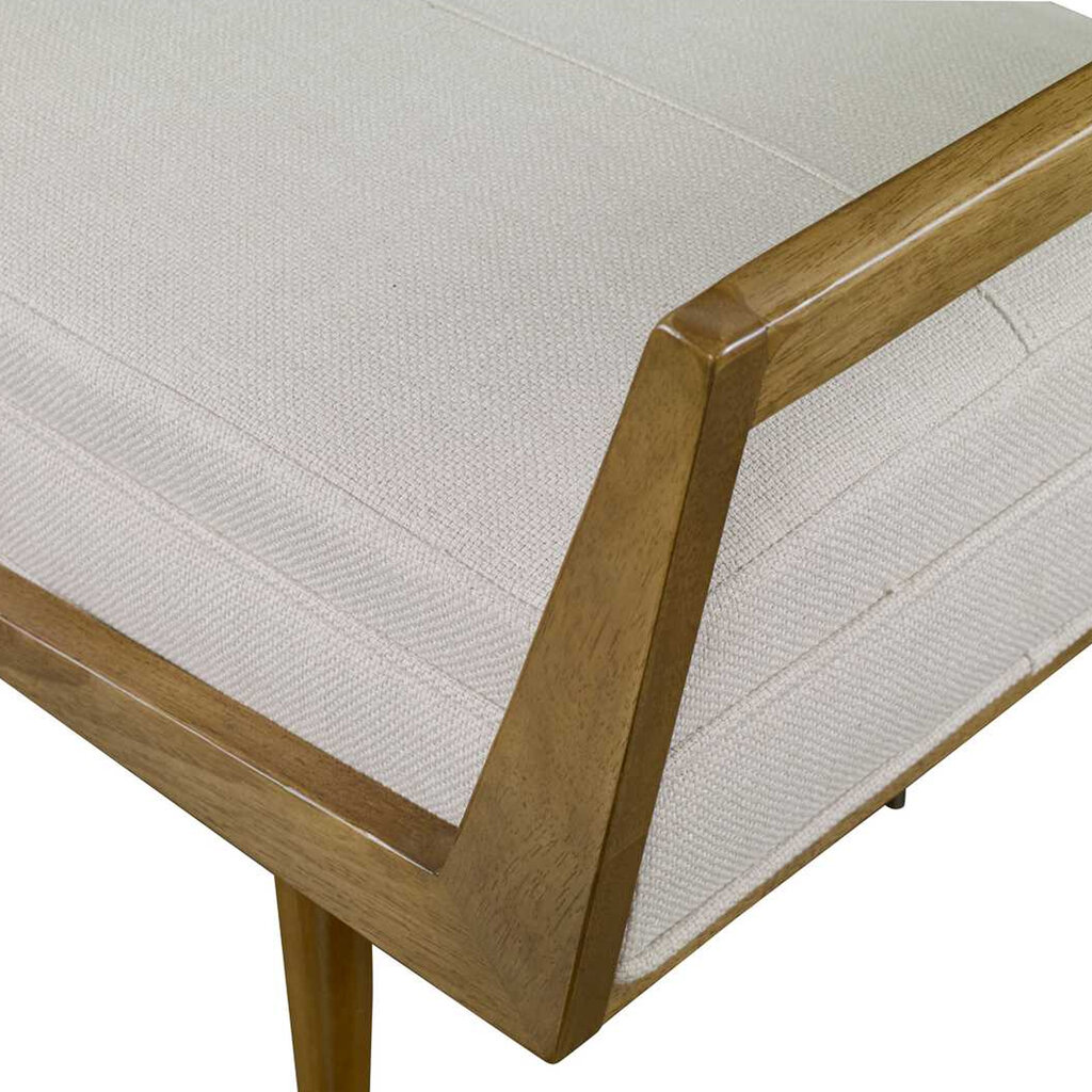 DACHSUND BENCH OFF WHITE