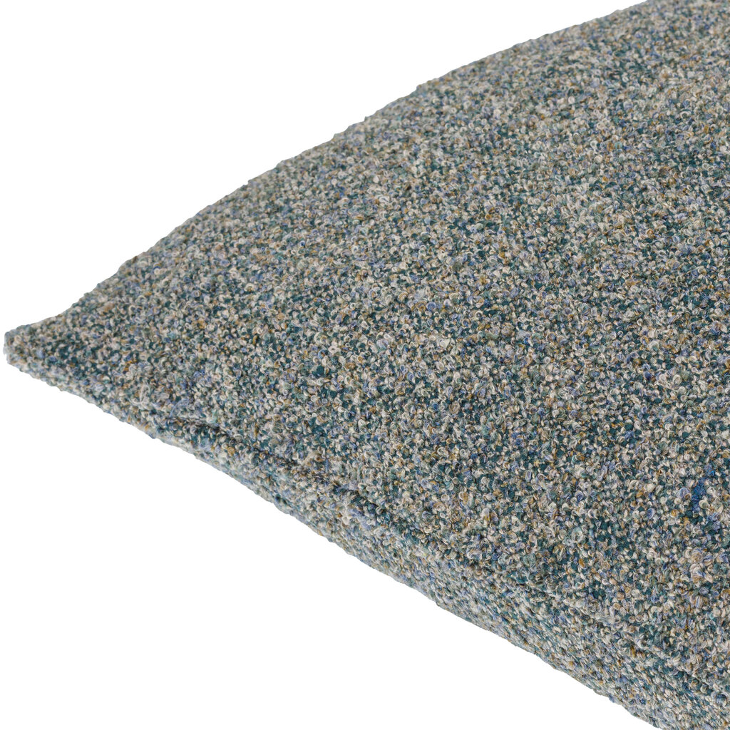 NATURE DOWN FILLED PILLOW 22" BLUE-GREEN-BROWN