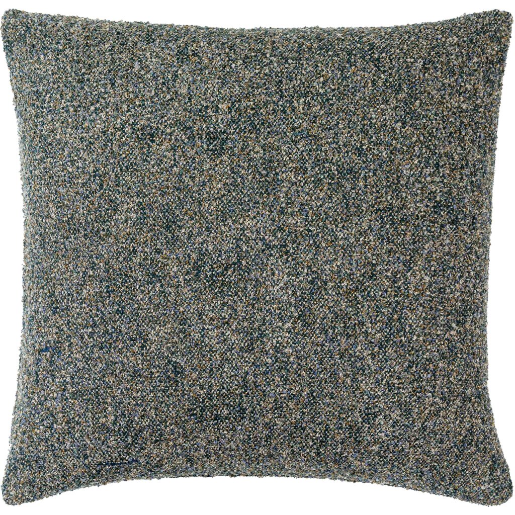 NATURE DOWN FILLED PILLOW 20" BLUE-GREEN-BROWN
