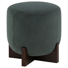 MALKIN OTTOMAN GREY-BLUE