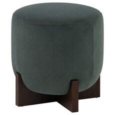 MALKIN OTTOMAN GREY-BLUE