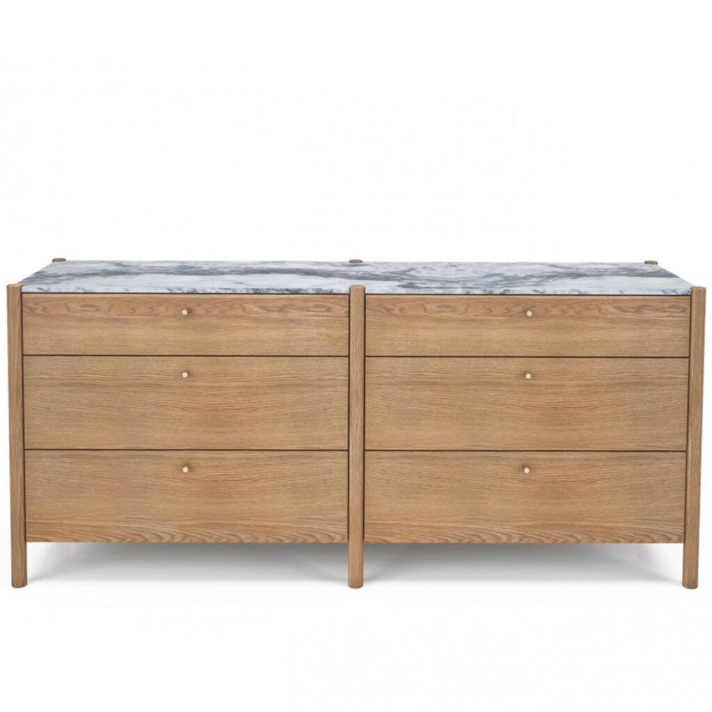 JULES 6 DRAWER DRESSER By HUPPE