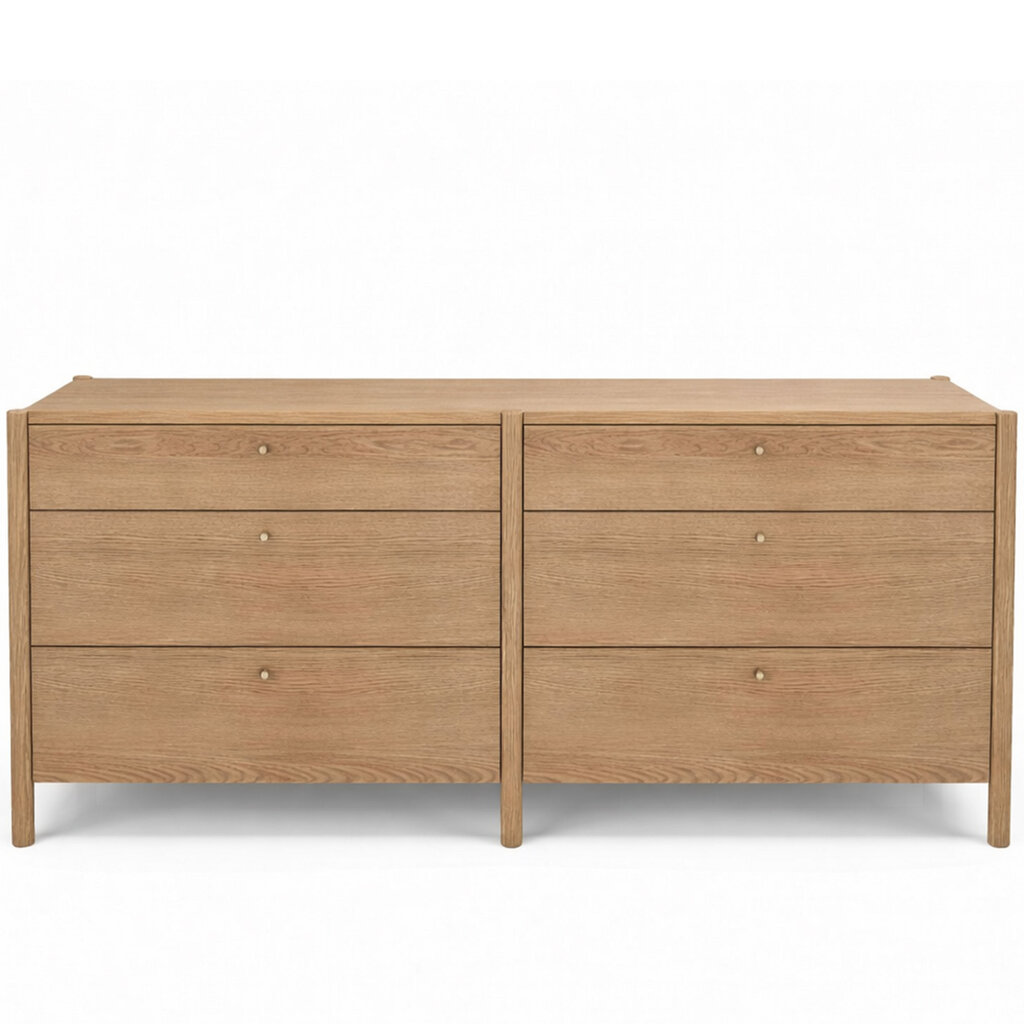 JULES 6 DRAWER DRESSER By HUPPE