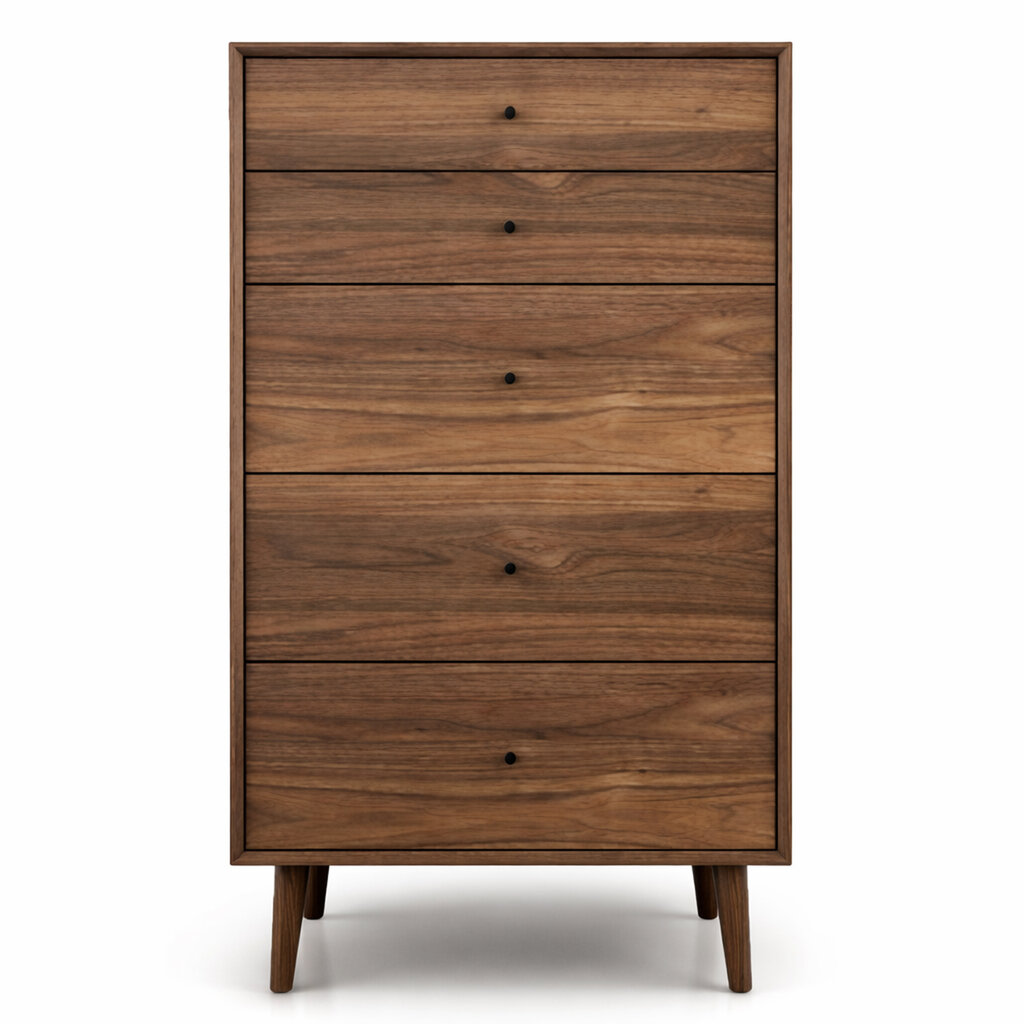 HERMAN 5 DRAWER CHEST By HUPPE